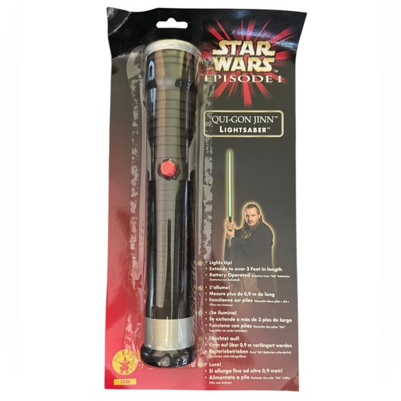 Star Wars Toys Star Wars Quigon Jinn Toy Lightsaber Poshmark